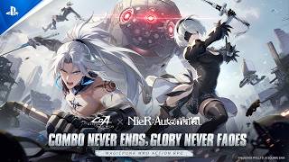 Crystal of Atlan × NieR:Automata – Launch Trailer 2026 | PS5 Collaboration Event  Trailer