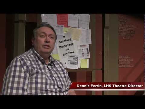 Curtains at Layton High