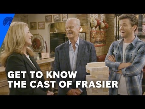 Frasier | Cast Plays Tumbling Tower | Paramount+