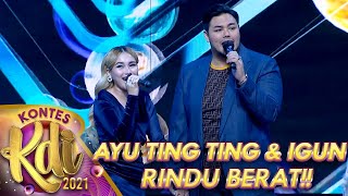 Download lagu AYU TING TING FT IVAN GUNAWAN - RINDU BERAT | KONTES KDI 2021 mp3
