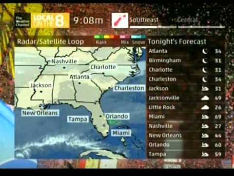 Weather Channel January/February 2016 Daytime 1 - 10