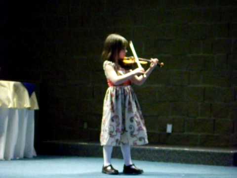 Bethany's February 13, 2010 recital