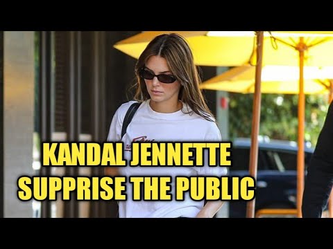 Kendall Jenner has legs for days in as she steps out with friend Fai Khadra.