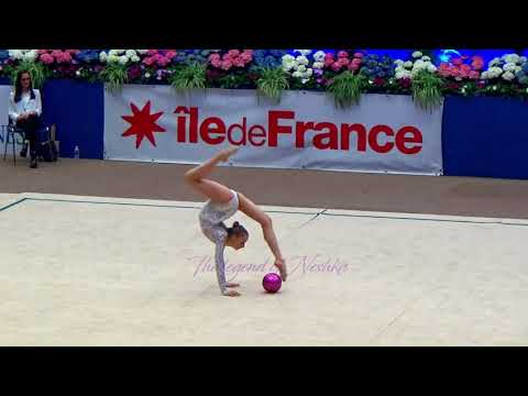 Axelle JOVENIN (FRA) ball - 2017 Corbeil senior AA