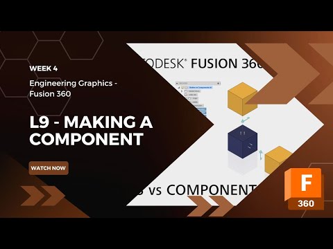 Fusion 360 - Making a Component
