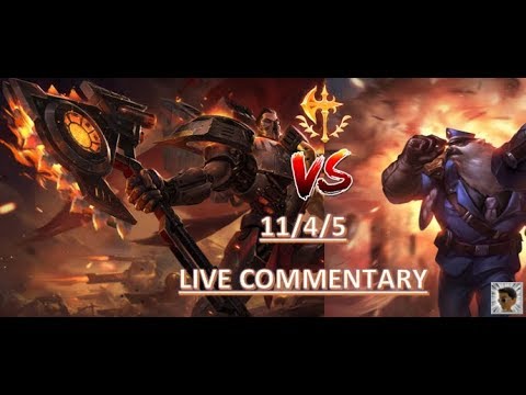 4.0 KDA DREADNOVA DARIUS vs Volibear Live Group Commentary Top Lane S8 League of Legends