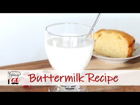 How to Make Buttermilk (2-ingredient Milk Kefir recipe)