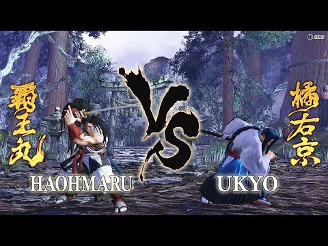 LEVEL 5 Haohmaru VS Ukyo Tachibana Samurai Shodown 2019 BATTLE TUTORIAL