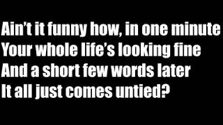 Alan Jackson - When I saw you leaving ( remix lyric video )