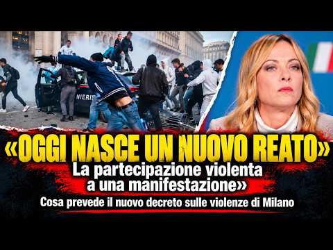 Cosa prevede il nuovo decreto per le violenze di Milano. «Oggi nasce un nuovo reato»