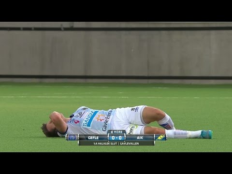 Gefles andra stjärnsmäll - Skrabb utburen på bår - TV4 Sport