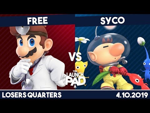 Free (Dr. Mario) vs Syco (Olimar) | Losers Quarters | The Launch Pad #1