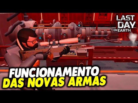 FUNCIONAMENTO DAS NOVAS ARMAS DA GENESIS - Last Day On Earth