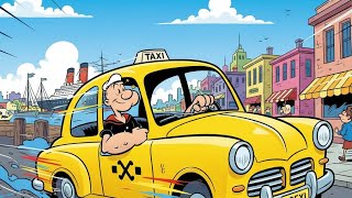 Download lagu Taxi-Turvy (1954) | Popeye the Sailor | Classic Cartoon mp3
