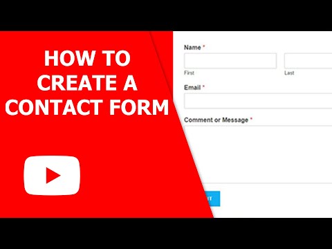 How to create a Contact Form on your Website