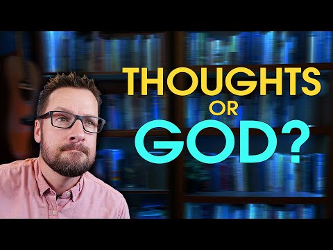 How I tell the difference between my thoughts and God speaking.