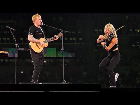 Ed Sheeran - Galway Girl / Nancy Mulligan "The Mathematics Tour 2025" Live in Roma 14.06.2025