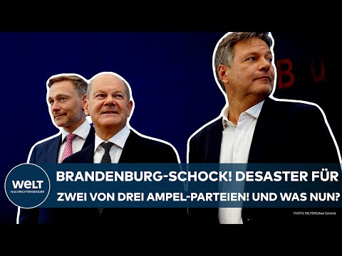 BRANDENBURG: Landtagswahl! Desaster für zwei von drei Ampel-Parteien! AfD tönt nach Platz zwei