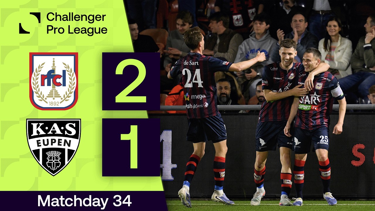 R Liège vs KAS Eupen Highlights
