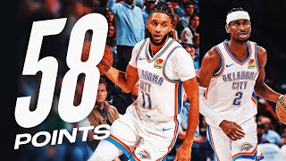 Isaiah Joe - Shai Gilgeous-Alexander - Oklahoma City Thunder