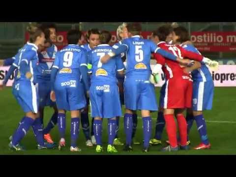 BRESCIA   FORTUNA HJORRING   11 Novembre 2015   UEFA WOMEN'S CHAMPIONS LEAGUE   Official Sponsor vid