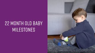 22 Month Old Baby Development Milestones