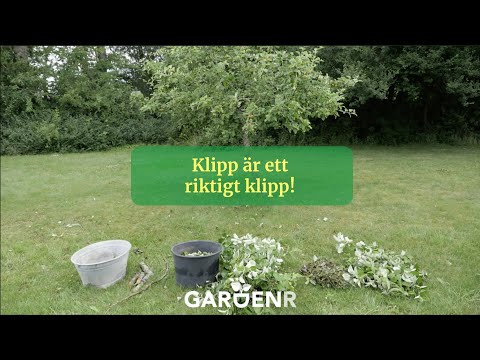 Klipp är ett riktigt klipp! - Trädgårdshacks med GardenR