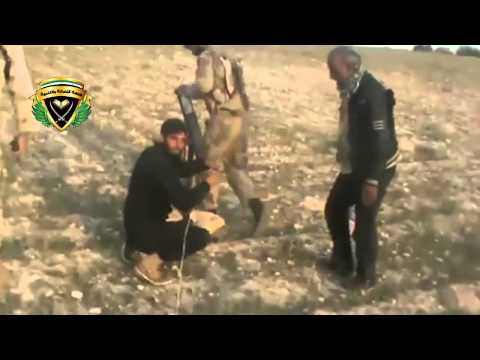 استهداف مقرات النظام في قرية المشرفة بصاروخ محلي الصنع من قبل كتيبة عباد الرحمن