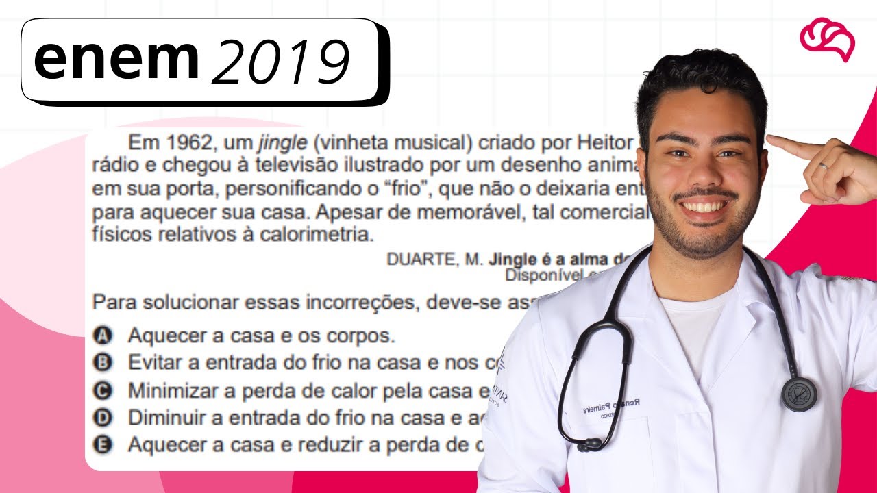Resolução em Vídeo — Questão 94 ENEM 2019