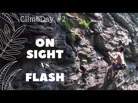 [ClimbDay #2] On sight vs Flash Climbing on "Revellations" (6b+ | 5.11a)
