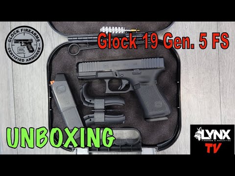 Lynx FA TV : Unboxing and Review of the Glock 19 Gen. 5 FS