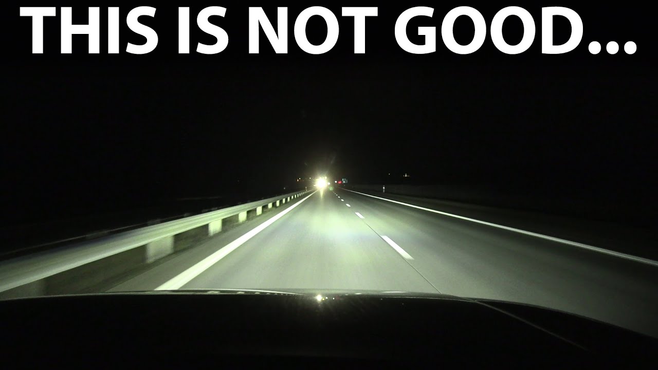 Hyundai Ioniq 9 adaptive headlights test