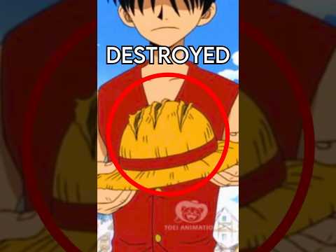 When Luffy DESTROYED his Strawhat!