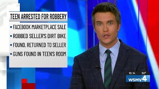 15-year-old accused of robbing Facebook Marketplace seller at gunpoint in Nashville