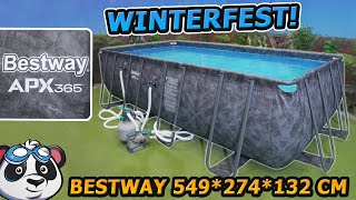 Winterfest! Bestway 549x274x132 cm APX365 Frame Pool