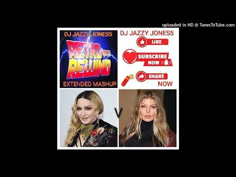 MADONNA ft FERGIE-MATERIAL GIRL is GLAMOUROUS (The LUDACRIS EXTENDED MASHUP REMIX) by DJ JAZZY JONES