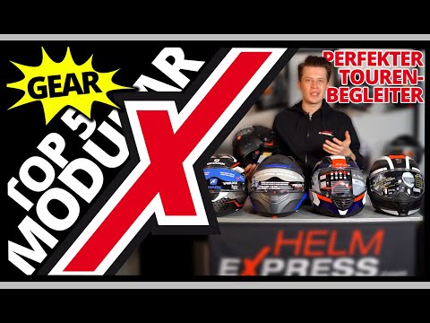 TOP 5 MODULAR HELMETS - ideal touring companions with top features | @HelmexpressTV