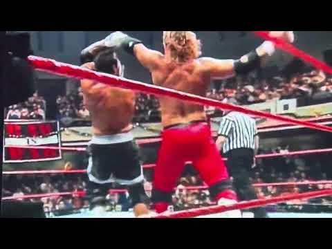 Thrilling Conclusion of Marvelous Marc Mero vs. Scott Taylor with Sable Dressed as Rudolph WWF RAW