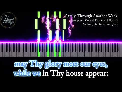 Safely Through Another Week | Classic Hymn (Lyric Video)