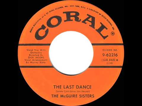 1960 McGuire Sisters - The Last Dance