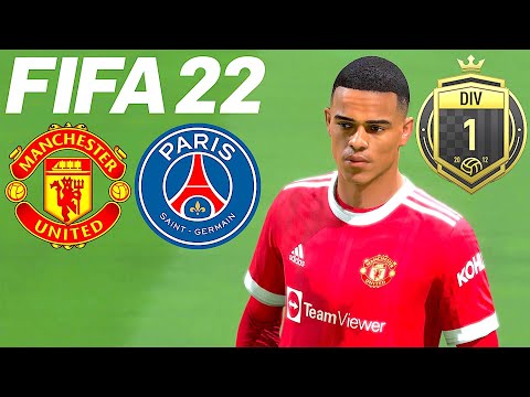 FIFA 22 Online Seasons #48 - Road To Division 1 - Man Utd vs PSG