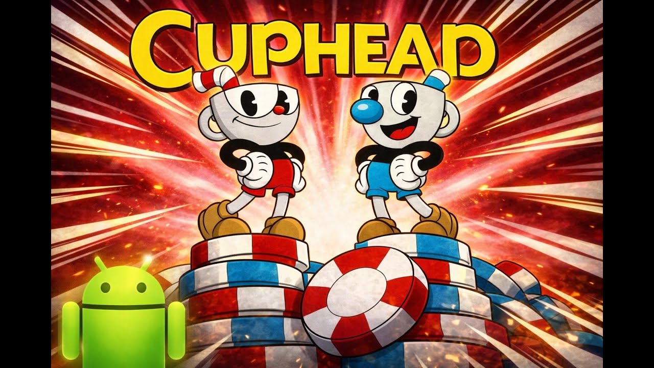 [Reupload] Testando alguns Cuphead p/ Celular