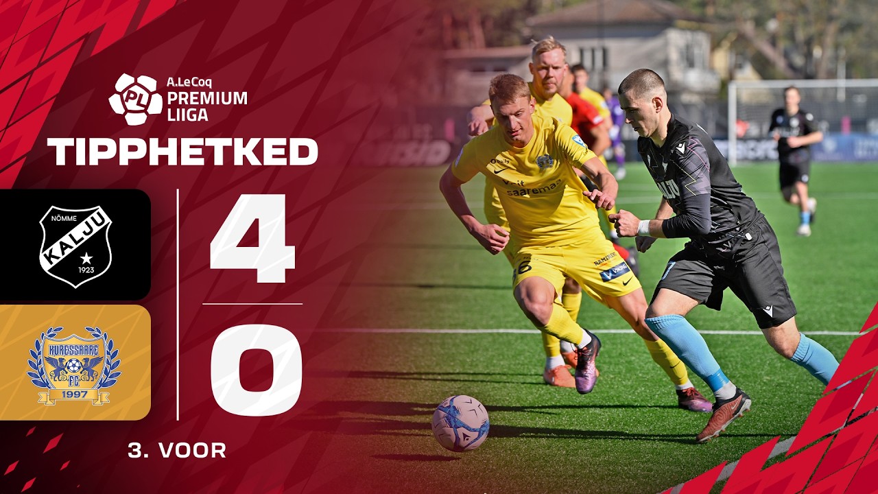 Nõmme Kalju vs Kuressaare Highlights