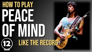 Peace of Mind - Boston | Guitar Lesson with Boss Harmonist PS-6