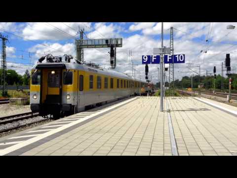 Schmankerl in München Pasing und Langwied: Einheitsloks, Traxx, 103, Messzug und mehr...