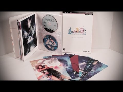 Final Fantasy X/X-2 HD Remaster Collector's Edition Unboxing