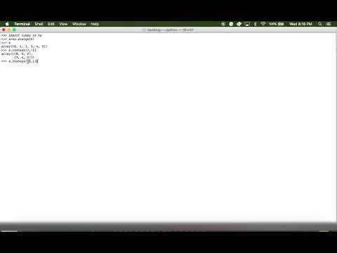 Python Numpy Reshape Explained Using Reshape 1