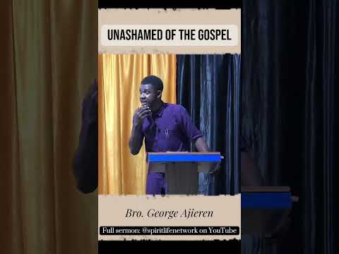UNASHAMED OF THE GOSPEL #biblestudy #christianteaching #thegospel #unashamed