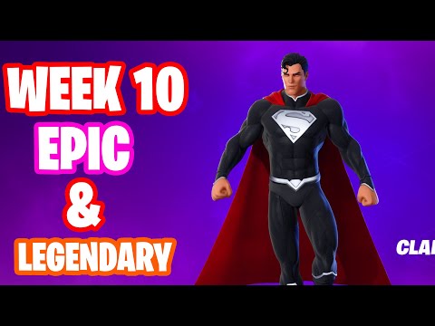 All Week 10 Challenges in Fortnite Season 7 (Epic Quest and Legendary Quest)