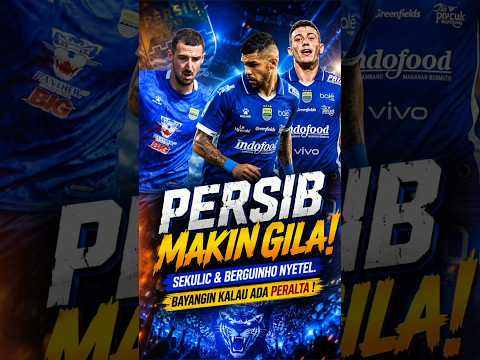 PERSIB MAKIN GILA! 🔥 Sekulic & Berguinho Langsung Nyetel, Bayangin Kalau Peralta Gabung! #persib